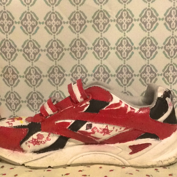 🔥🔥HELLFIRE CLUB CUSTOM TENNIS SHOES🔥🔥 - Picture 1 of 5